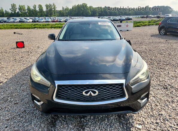 JN1EV7AR5KM554484 2019 INFINITI Q50 Black Դիմացի տեսք