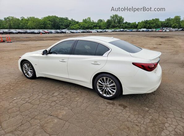 JN1EV7AR5KM556493 2019 INFINITI Q50 White Հետևի ձախ