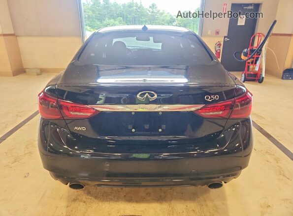 JN1EV7AR5LM251609 2020 INFINITI Q50 Black უკანა ხედი