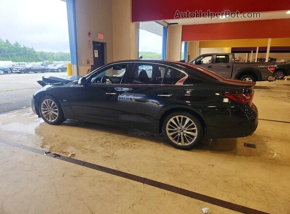 JN1EV7AR5LM251609 2020 INFINITI Q50 Black უკანა მარცხენა