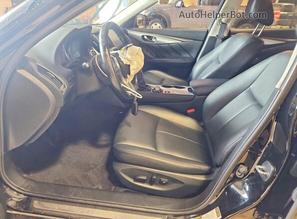 JN1EV7AR5LM251609 2020 INFINITI Q50 Black წინა სალონის ხედი