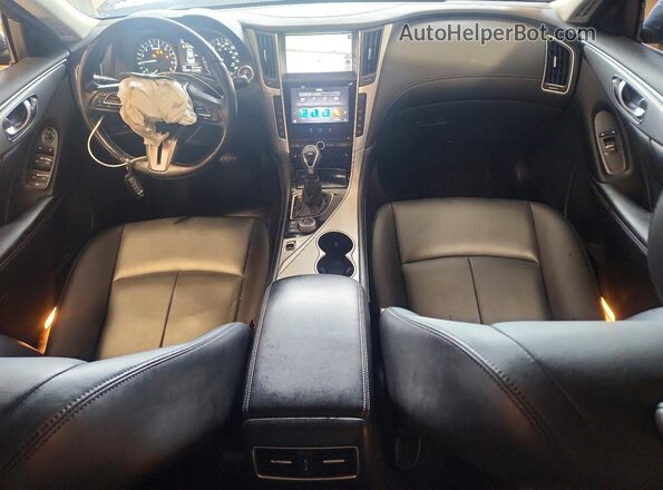 JN1EV7AR5LM251609 2020 INFINITI Q50 Black წინა პანელის ხედი