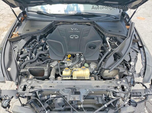 JN1EV7AR5LM253151 2020 INFINITI Q50 Black Вид задньої частини салону