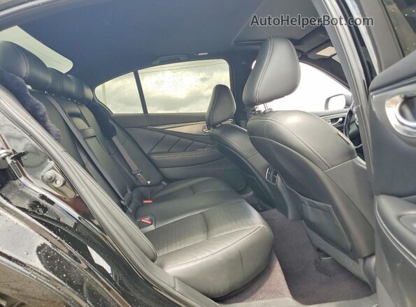 JN1EV7AR5LM253151 2020 INFINITI Q50 Black Вид задніх сидінь