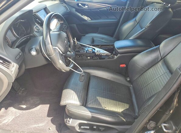 JN1EV7AR5LM253151 2020 INFINITI Q50 Black Вид салону спереду