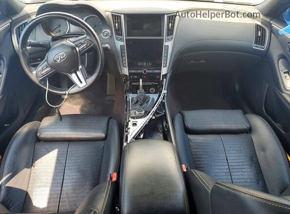 JN1EV7AR5LM253151 2020 INFINITI Q50 Black Вид панелі приладів