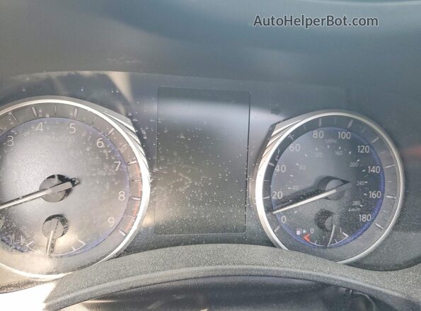 JN1EV7AR6HM832138 2017 INFINITI Q50 White Vista del cuadro de instrumentos