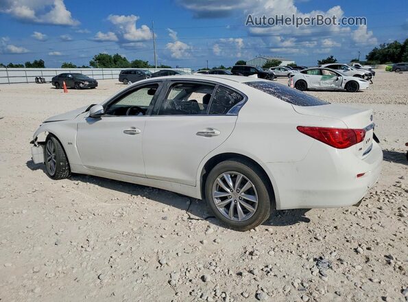 JN1EV7AR6HM832138 2017 INFINITI Q50 White Trasero izquierdo