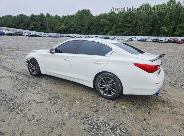 JN1EV7AR6HM838294 2017 INFINITI Q50 Белый Задняя левая четверть