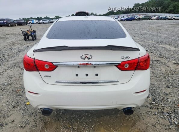 JN1EV7AR6HM838294 2017 INFINITI Q50 Белый Вид сзади