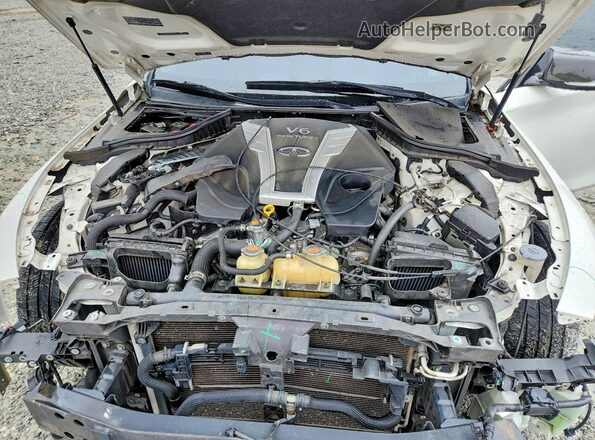 JN1EV7AR6HM838294 2017 INFINITI Q50 Белый Вид задней части салона