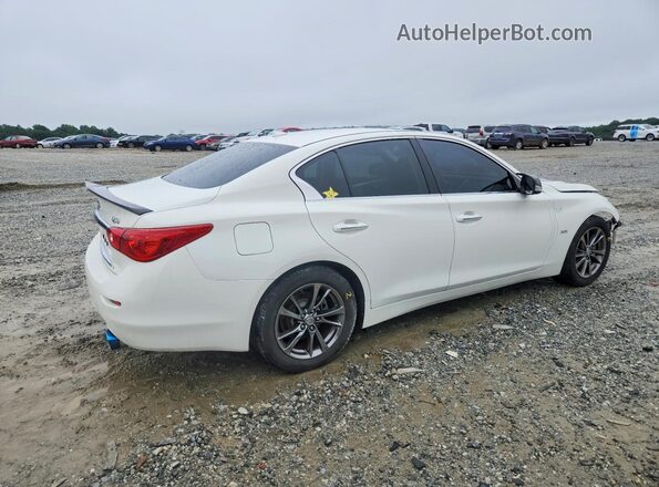 JN1EV7AR6HM838294 2017 INFINITI Q50 Белый Задняя правая четверть