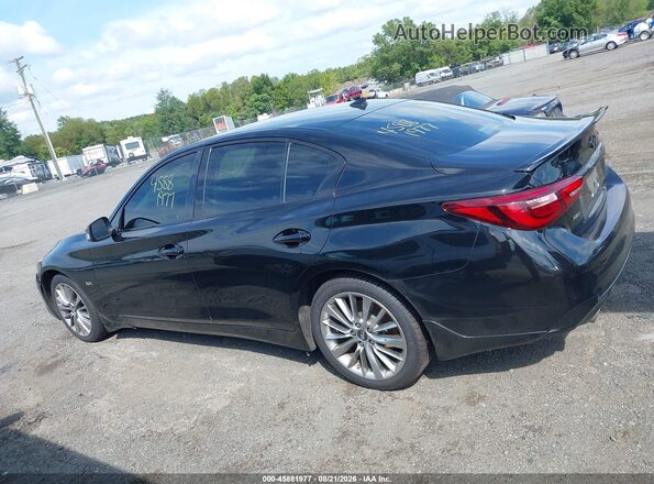 JN1EV7AR6JM436121 2018 INFINITI Q50 Черный Панорамный вид салона 360°