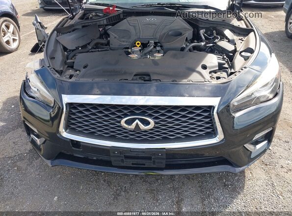 JN1EV7AR6JM436121 2018 INFINITI Q50 Black 