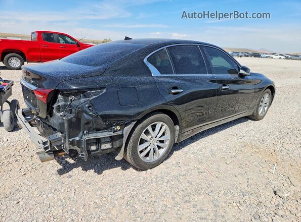 JN1EV7AR6JM440458 2018 INFINITI Q50 Black უკანა მარჯვენა