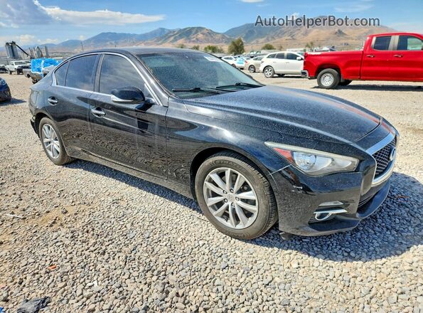 JN1EV7AR6JM440458 2018 INFINITI Q50 Black წინა მარჯვენა