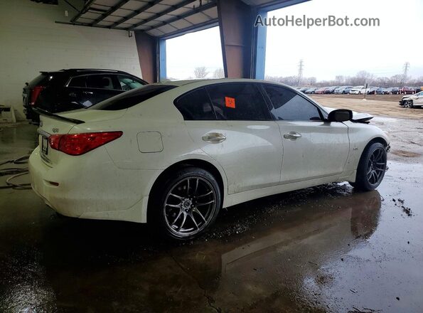 JN1EV7AR7HM830138 2017 INFINITI Q50 White Tył prawy