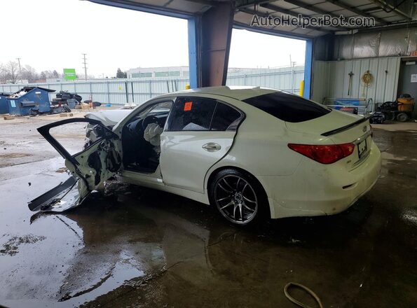 JN1EV7AR7HM830138 2017 INFINITI Q50 White Tył lewy
