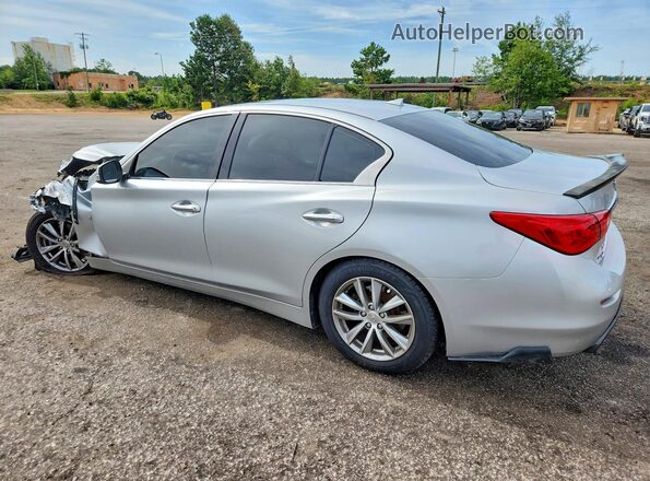 JN1EV7AR7HM830236 2017 INFINITI Q50 Silver Tył lewy