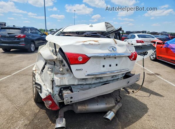 JN1EV7AR7HM834058 2017 INFINITI Q50 Белый Вид сзади