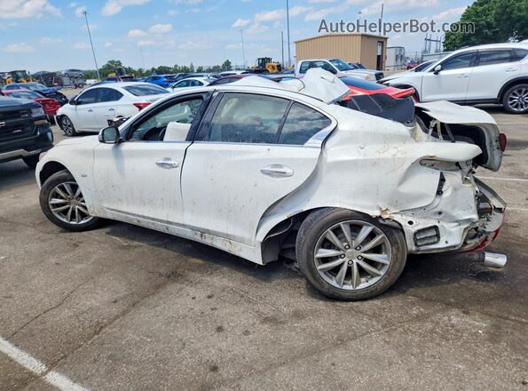 JN1EV7AR7HM834058 2017 INFINITI Q50 Белый Задняя левая четверть