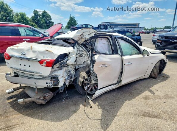 JN1EV7AR7HM834058 2017 INFINITI Q50 Белый Задняя правая четверть