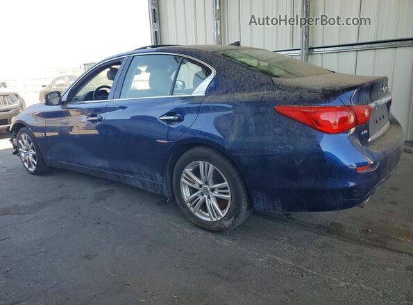 JN1EV7AR7HM836926 2017 INFINITI Q50 Blue Tył lewy