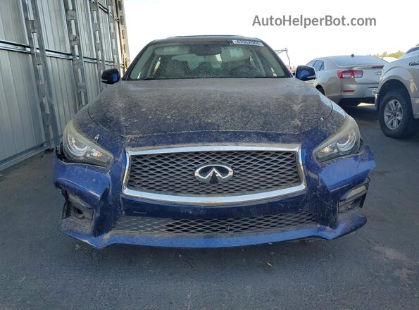 JN1EV7AR7HM836926 2017 INFINITI Q50 Blue Widok z przodu