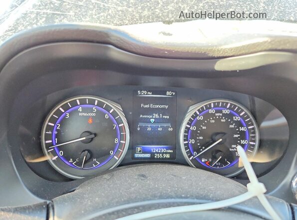 JN1EV7AR7HM839406 2017 INFINITI Q50 Black Vista del cuadro de instrumentos