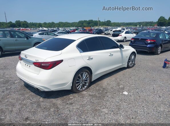 JN1EV7AR7JM430439 2018 INFINITI Q50 White Tył prawy