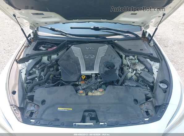 JN1EV7AR7JM430439 2018 INFINITI Q50 White Widok z tyłu