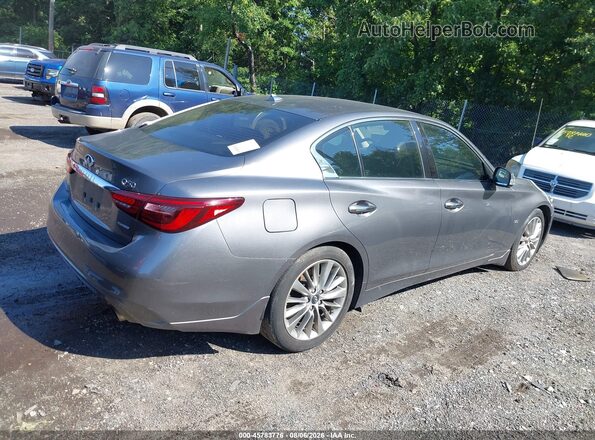 JN1EV7AR7JM432613 2018 INFINITI Q50 Gray Հետևի աջ