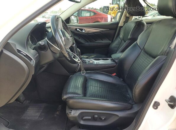 JN1EV7AR7JM439190 2018 INFINITI Q50 White Vista interior delantera