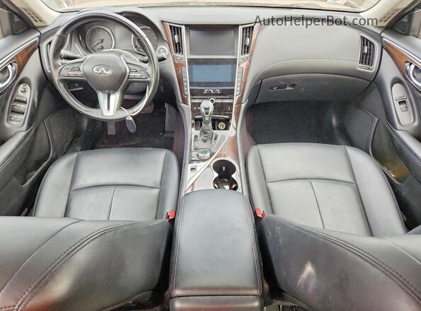 JN1EV7AR7KM550176 2019 INFINITI Q50 Gray Առջևի վահանակի տեսք
