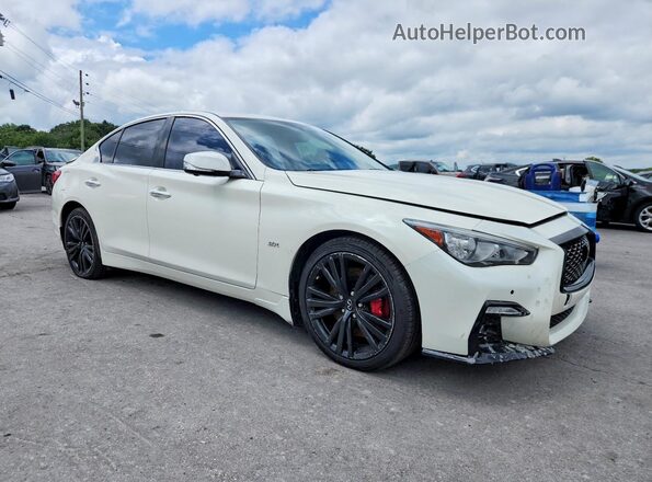 JN1EV7AR7KM555751 2019 INFINITI Q50 White Առջևի աջ