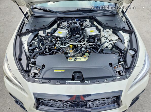 JN1EV7AR7KM555751 2019 INFINITI Q50 White Սալոնի հետևի տեսք