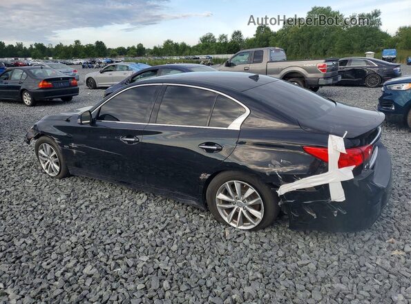 JN1EV7AR8HM834277 2017 INFINITI Q50 Черный Задняя левая четверть