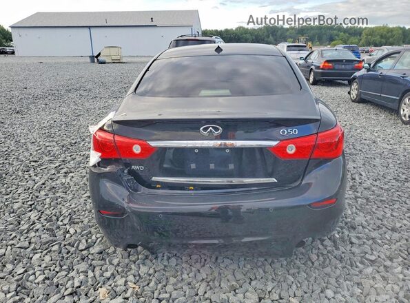 JN1EV7AR8HM834277 2017 INFINITI Q50 Черный Вид сзади