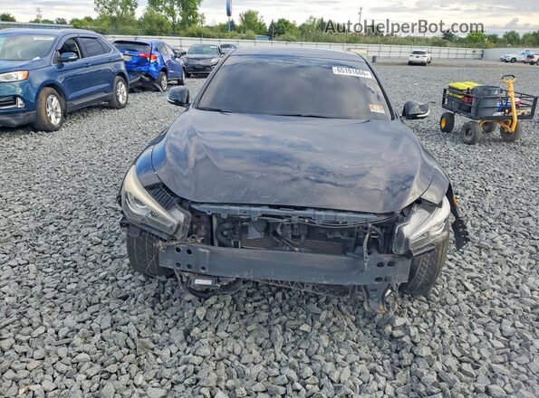 JN1EV7AR8HM834277 2017 INFINITI Q50 Черный Вид спереди