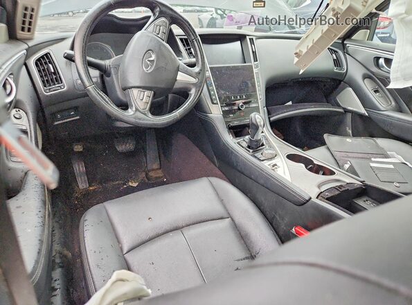 JN1EV7AR8HM834294 2017 INFINITI Q50 Black წინა პანელის ხედი