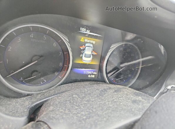 JN1EV7AR8HM834294 2017 INFINITI Q50 Black ხელსაწყოთა პანელის ხედი