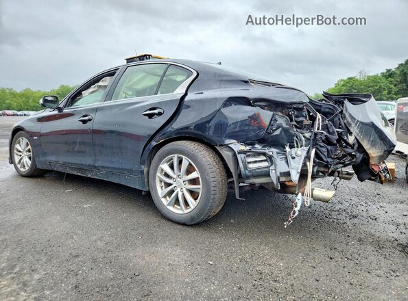 JN1EV7AR8HM834294 2017 INFINITI Q50 Black უკანა მარცხენა