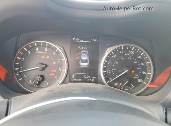 JN1EV7AR8JM432278 2018 INFINITI Q50 Silver Instrument cluster view