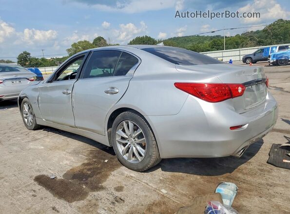 JN1EV7AR8JM432278 2018 INFINITI Q50 Silver Rear left
