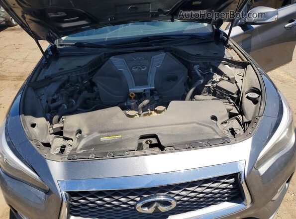 JN1EV7AR8JM442518 2018 INFINITI Q50 Silver Սալոնի հետևի տեսք