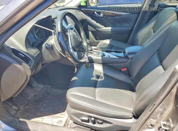 JN1EV7AR8JM442518 2018 INFINITI Q50 Silver Սալոնի դիմացի տեսք