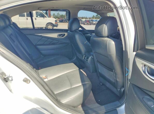 JN1EV7AR8KM590072 2019 INFINITI Q50 Silver Հետևի նստատեղերի տեսք