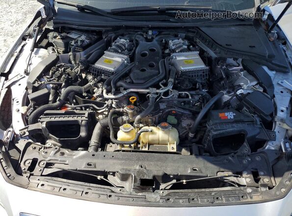 JN1EV7AR8KM590072 2019 INFINITI Q50 Silver Սալոնի հետևի տեսք