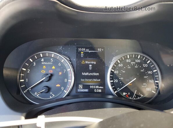 JN1EV7AR8KM590072 2019 INFINITI Q50 Silver Սարքավորումների վահանակի տեսք
