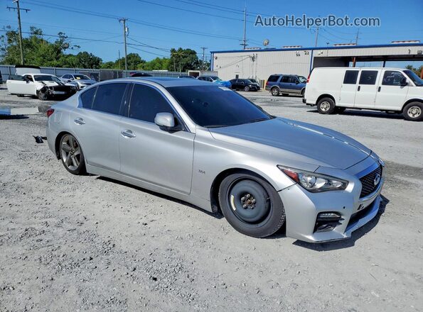 JN1EV7AR8KM590072 2019 INFINITI Q50 Silver Առջևի աջ